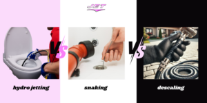 hydro jetting or descaling or snaking
