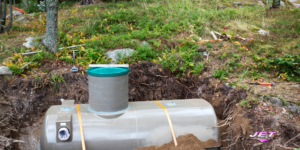 ideal septic location