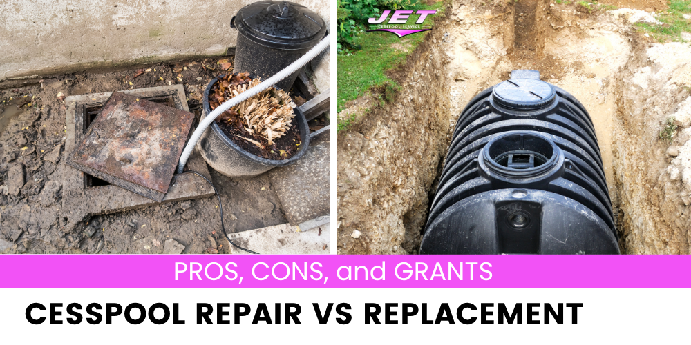 Blog 2 difference between cesspool repair and replacement